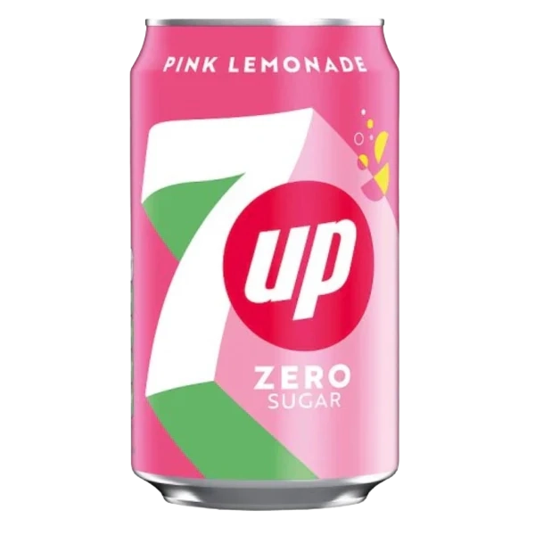 7-Up Pink Lemonade Zero Sugar 330ml
