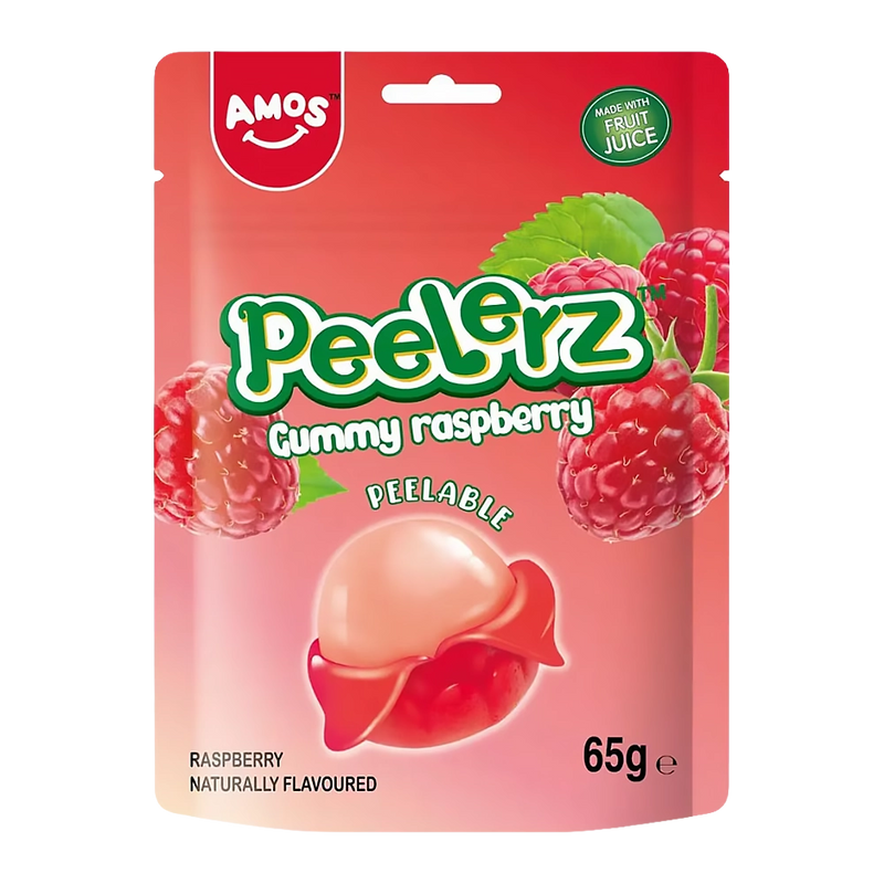 AMOS Peelerz Raspberry 65g
