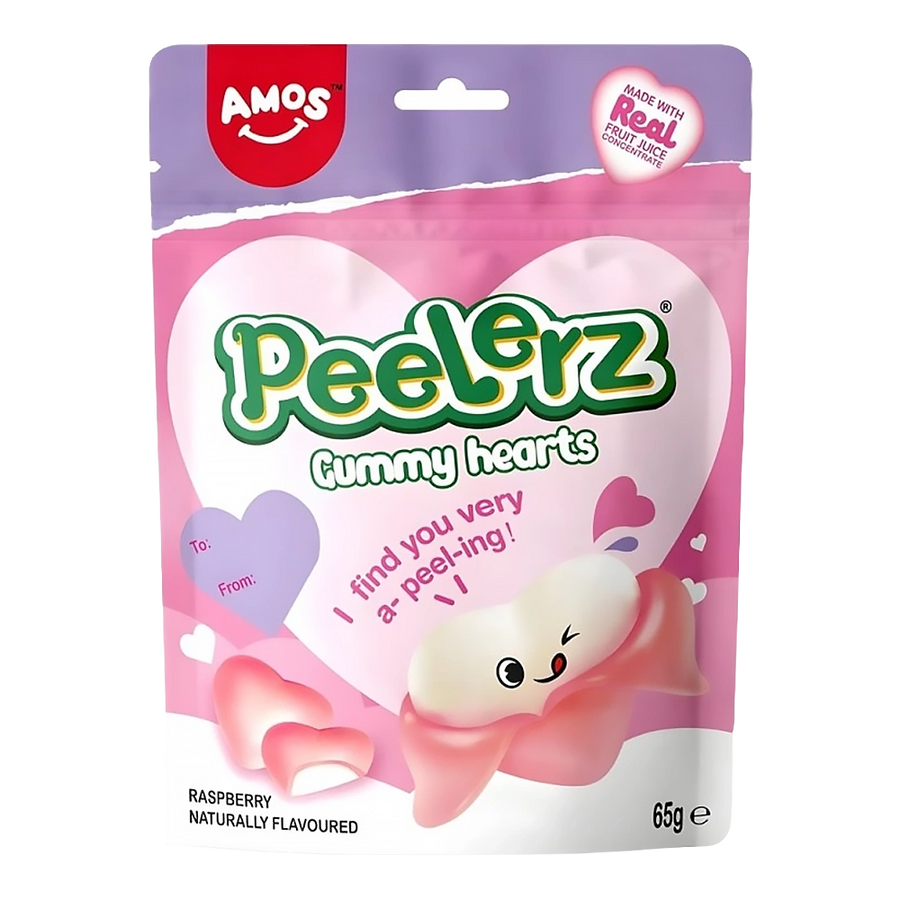 AMOS Peelerz Heart Shaped 65g