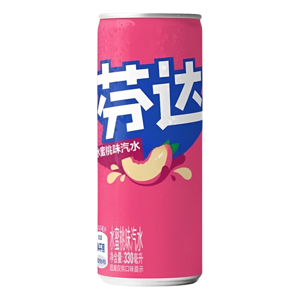 Fanta White Peach 330ml CHN