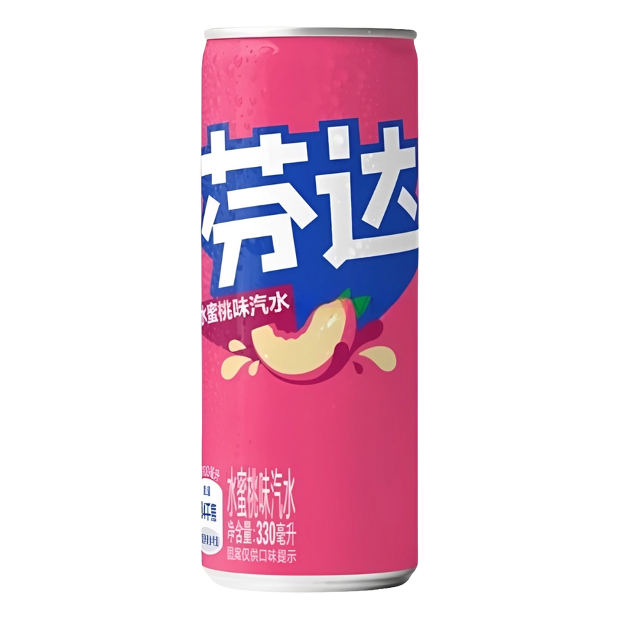 Fanta White Peach 330ml CHN