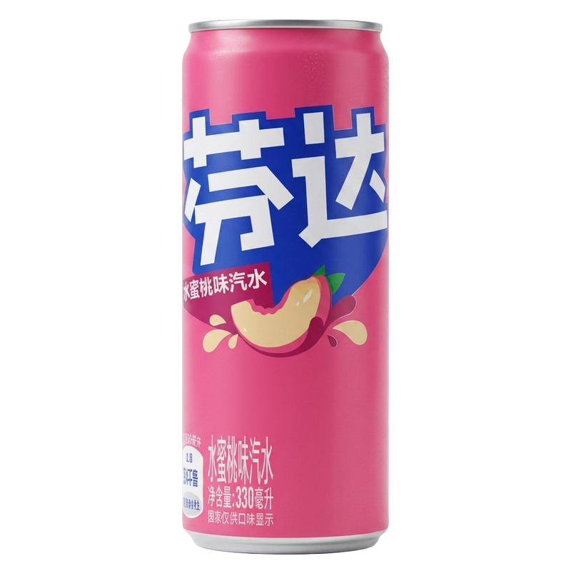 Fanta White Peach 330ml CHN