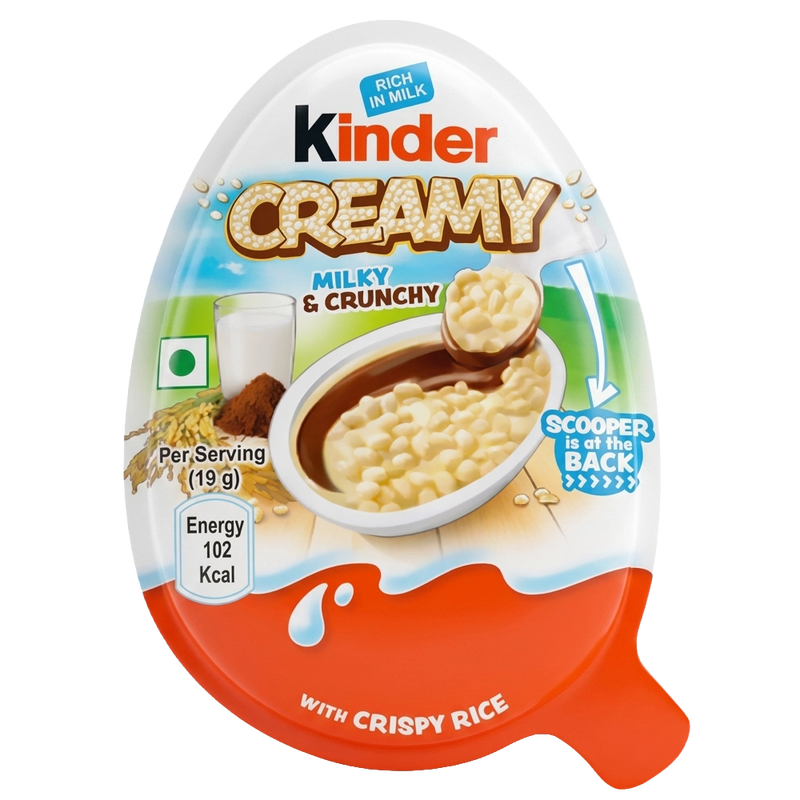 Kinder Creamy Milky & Crunchy 19g