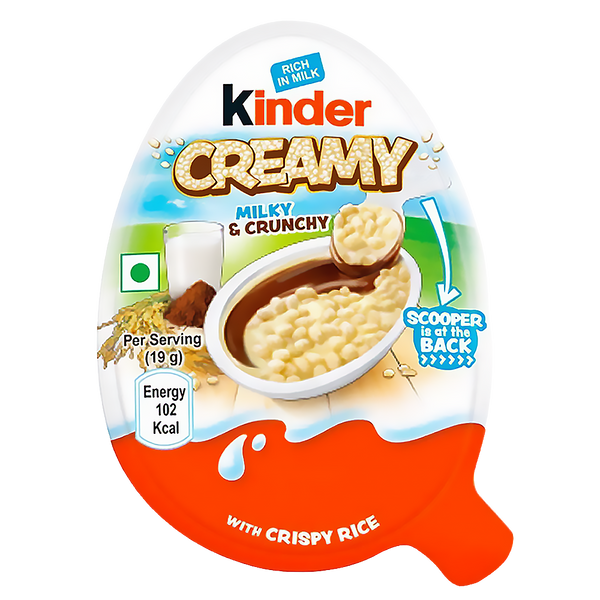 Kinder Creamy Milky & Crunchy 19g