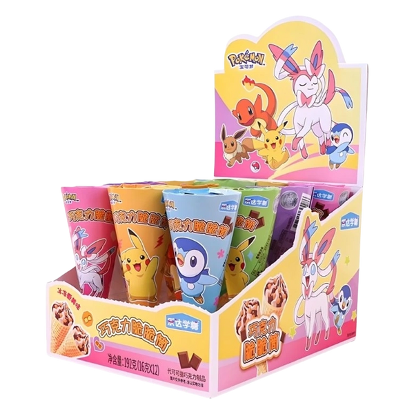 Leda Pokemon Chocolate Crisp Cone 16g
