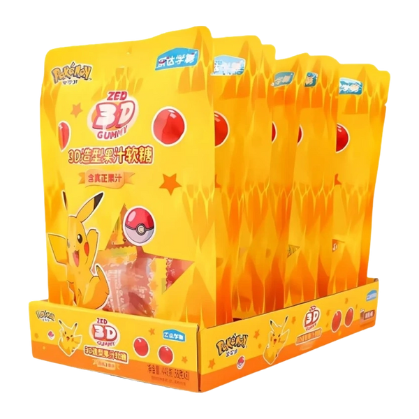 Leda Pokemon Cola/ Grape/ Strawberry Shaped 3D Gummy 56g