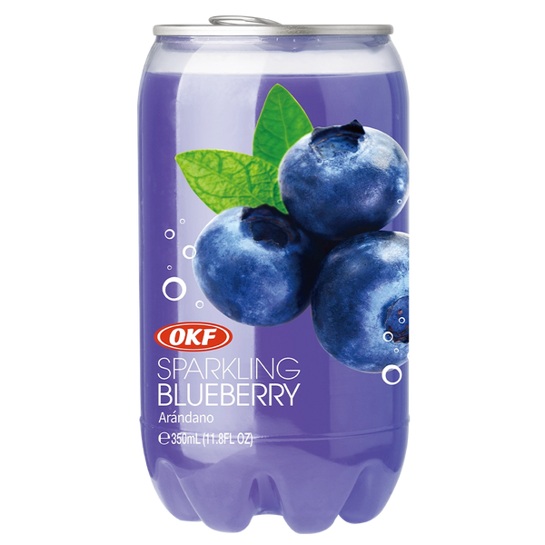 OKF Sparkling Blueberry Coloured Drink 350ml KOR