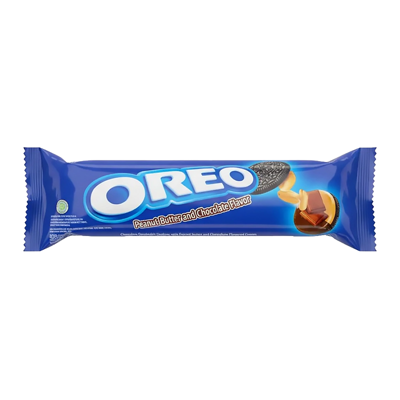 OREO Sandwich Cookies Double Delight (Peanut Butter) 110.4g