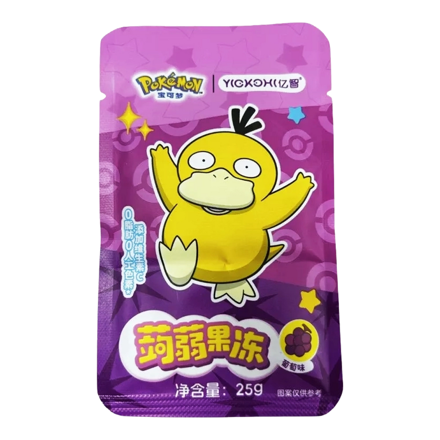 Pokemon Jelly Grape Flavor 25g