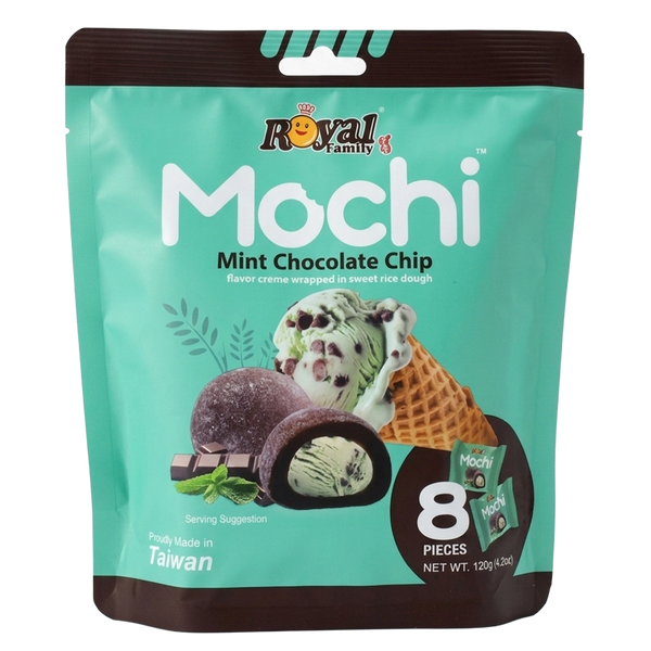 Royal Family Mochi Mint Chocolate Chip 120g