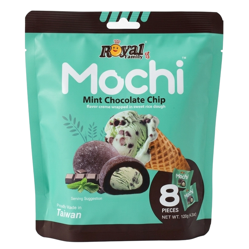 Royal Family Mochi Mint Chocolate Chip 120g