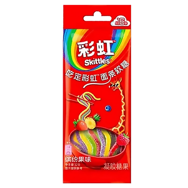 Skittles Noodle Gummy Flavor 32g