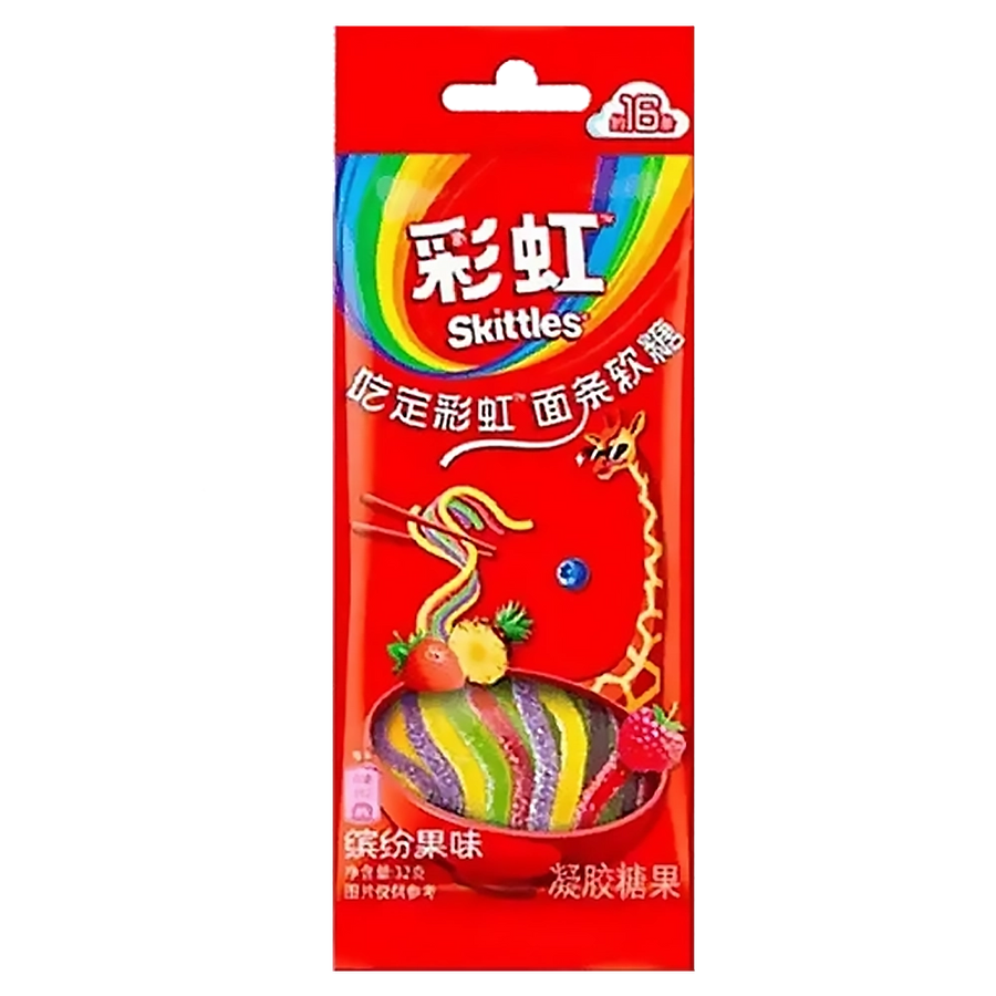 Skittles Noodle Gummy Flavor 32g