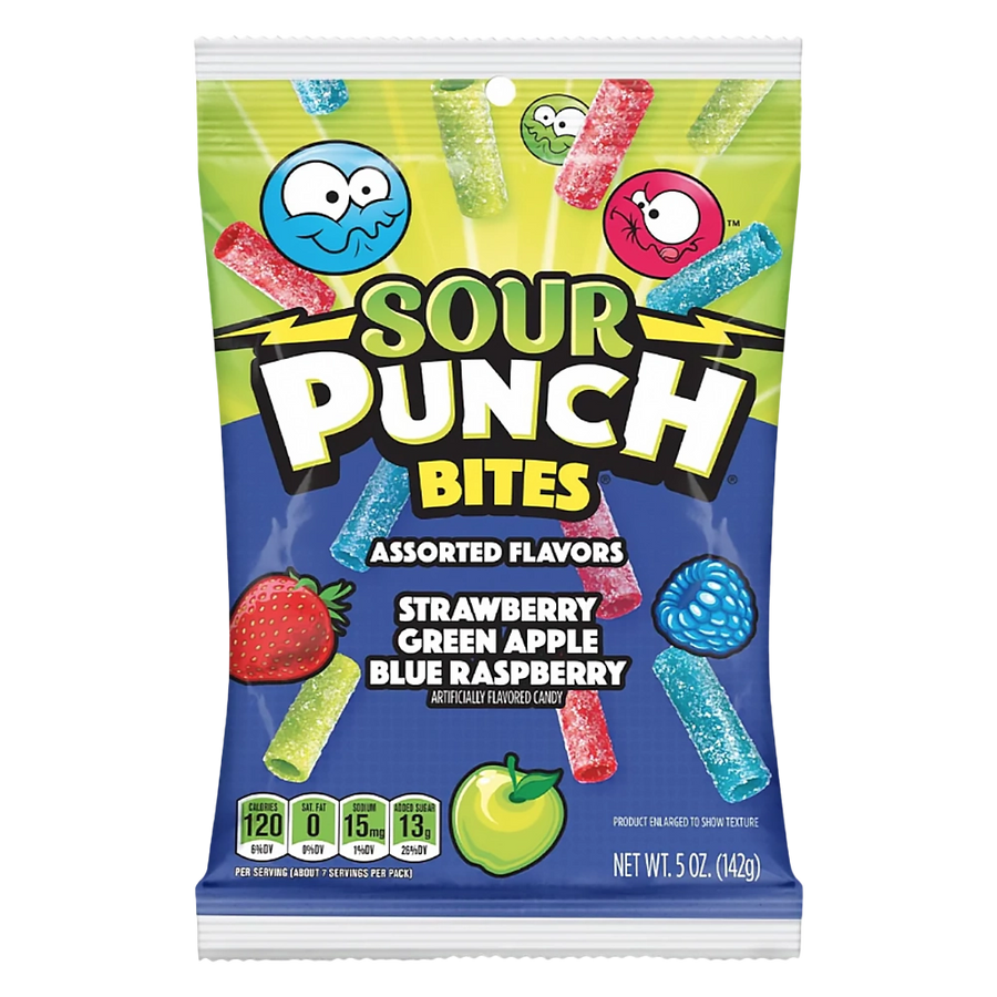 Sour Punch Bites Assorted 142g