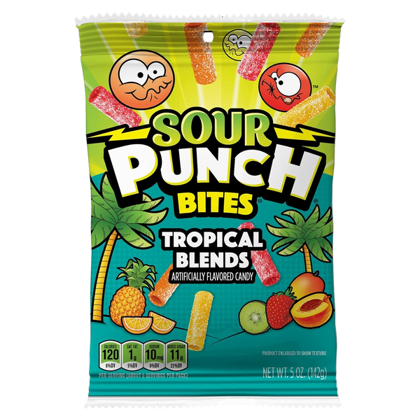 Sour Punch Bites Tropical Blends 142g