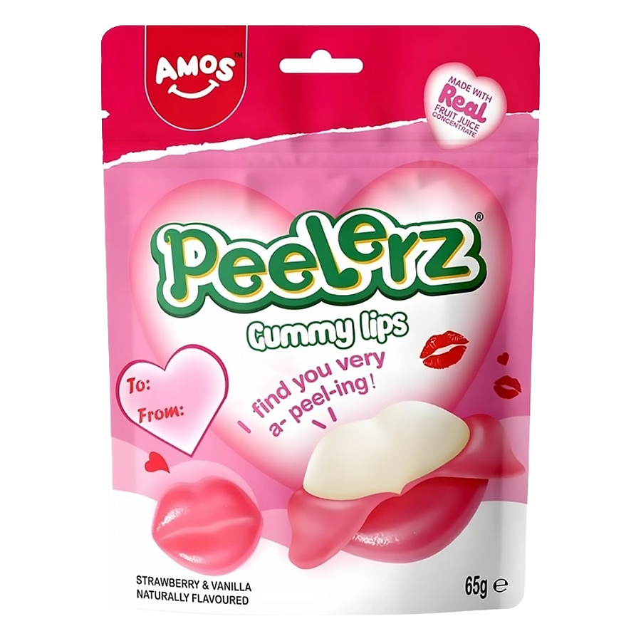 AMOS Peelerz Lips Shaped 65g