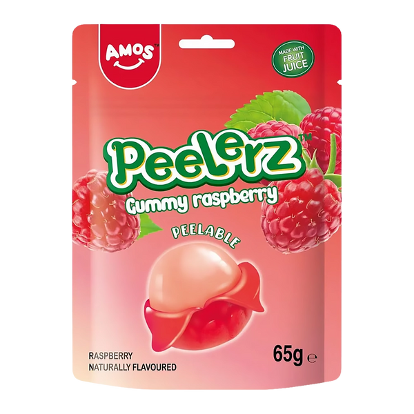 AMOS Peelerz Raspberry 65g