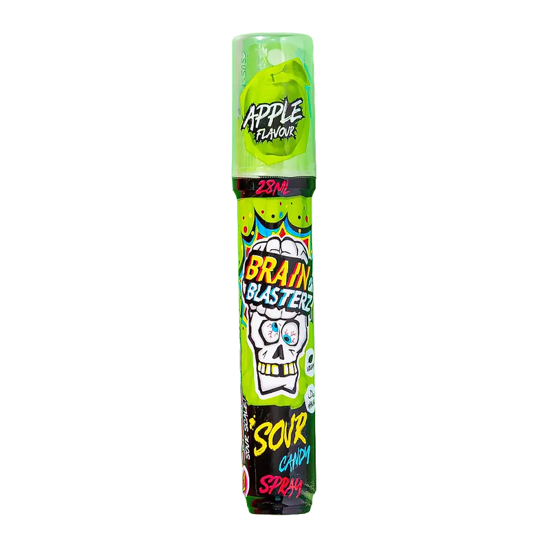 Brain Blasterz Sour Candy Spray Apple/Strawberry Level 1 Sour 28ml