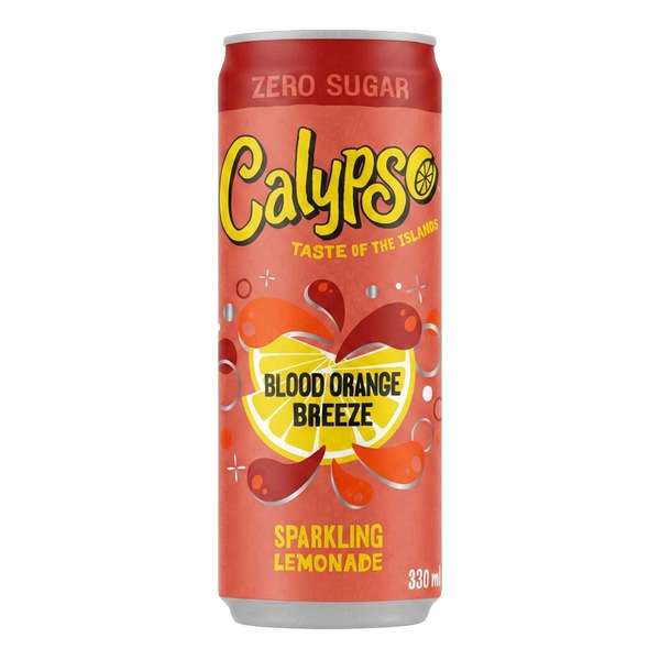 Calypso Blood Orange Breeze Zero Sugar 330ml