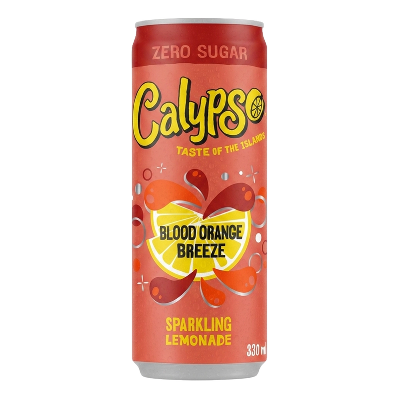 Calypso Blood Orange Breeze Zero Sugar 330ml