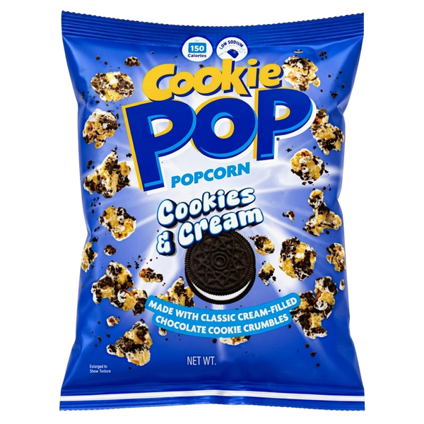 Candy Pop Cookies & Cream Popcorn 28g