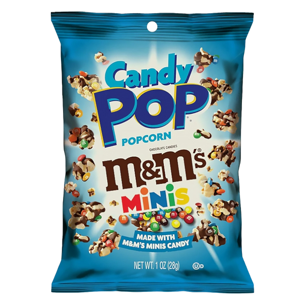 Candy Pop Popcorn M&M's & Minis 28g