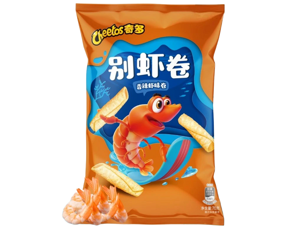Cheetos Spicy Shrimp Rolls 70g