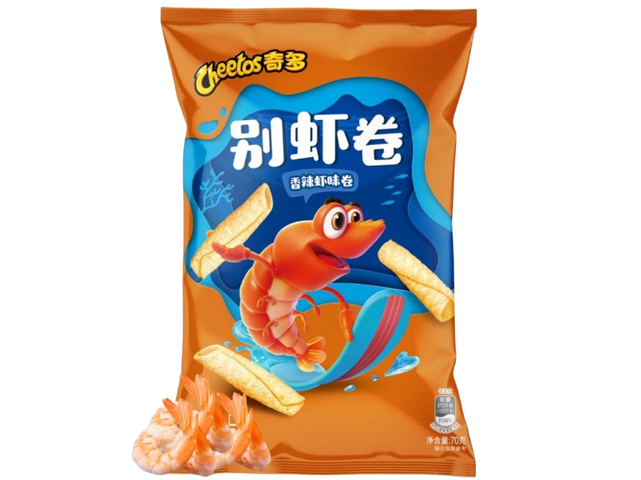 Cheetos Spicy Shrimp Rolls 70g
