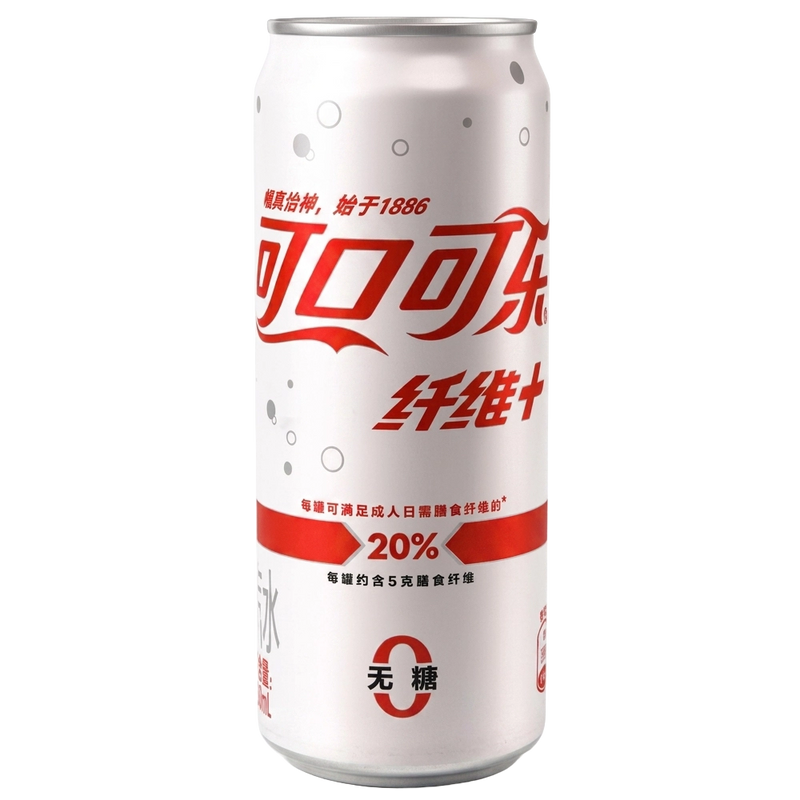 Coca Cola Fiber Plus Sugar Free 330ml