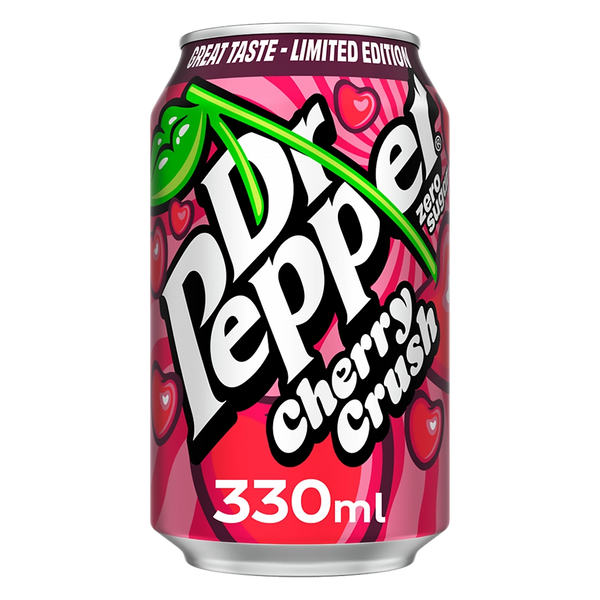 Dr. Pepper Cherry Crush Zero Sugar 330ml