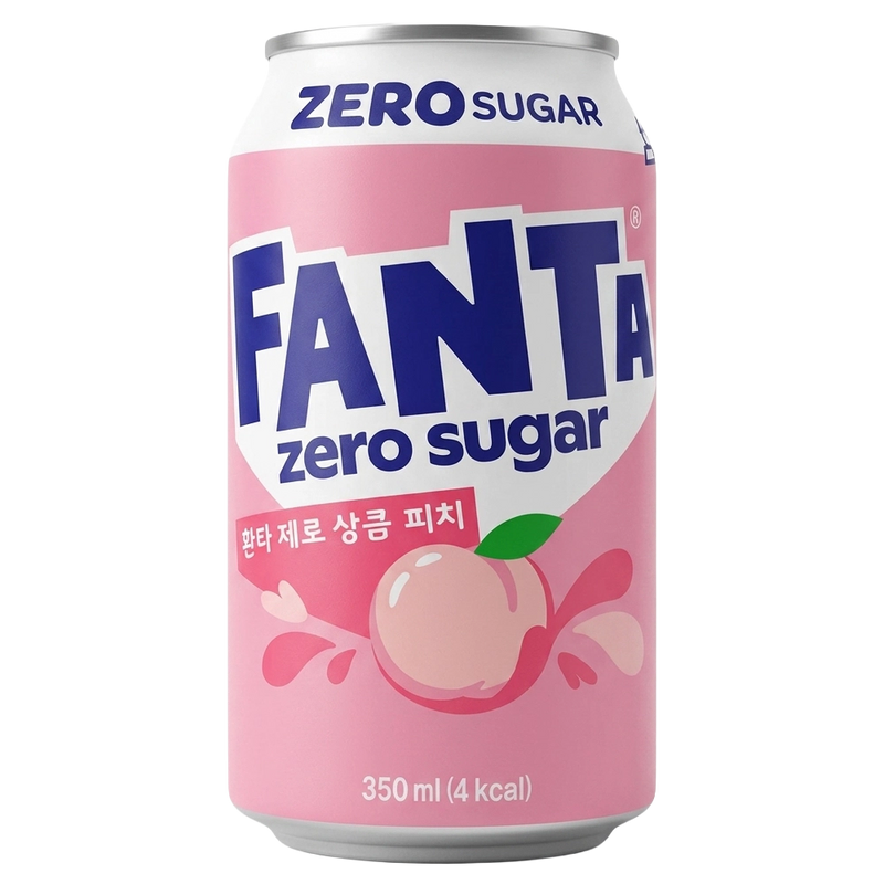 Fanta Korea Peach Zero 350ml