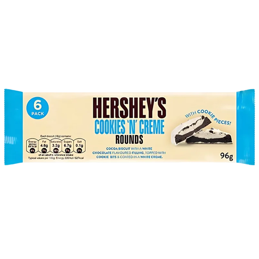Hershey's Cookies 'n' Creme Rounds 96 g
