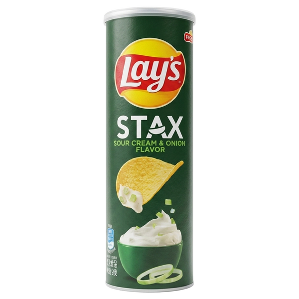 Lays Stax Sour Cream & Onion 90g