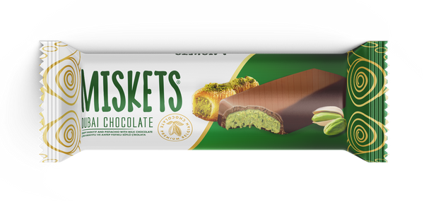 Miskets Dubai Milk Chocolate 25g