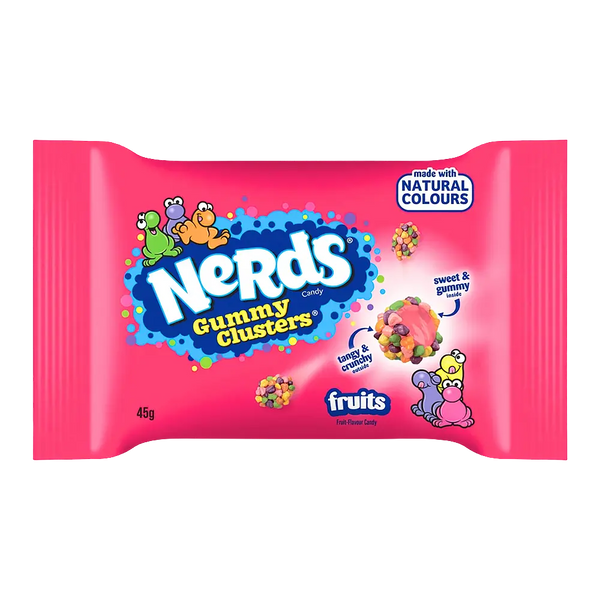 Nerds Rainbow Clusters 45g