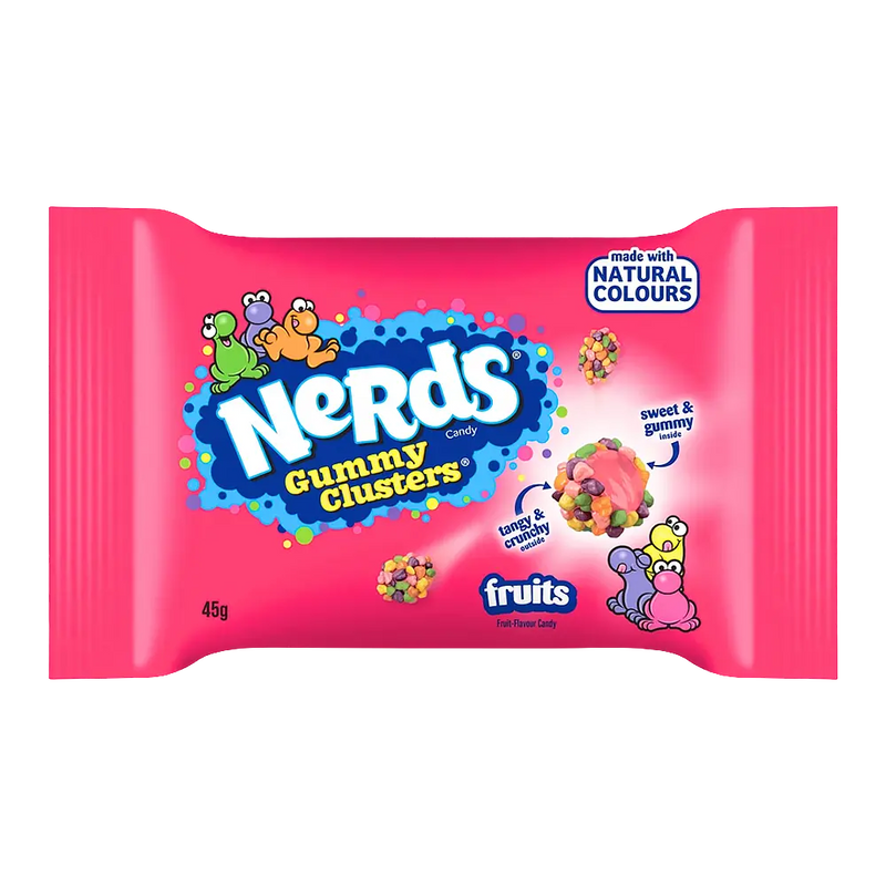 Nerds Rainbow Clusters 45g