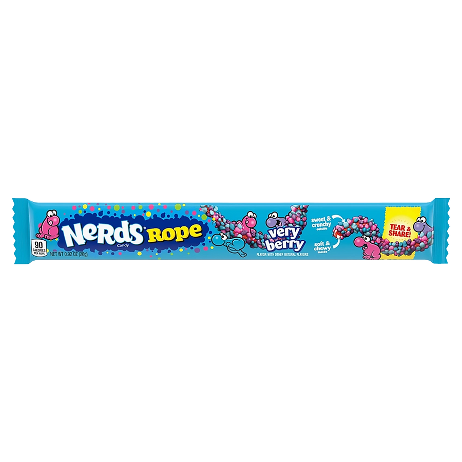 Nerds Rope Very Berry 26g