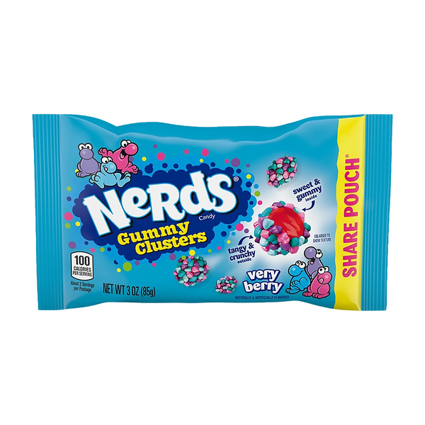 NERDS Very Berry Clusters SharePouch 85g