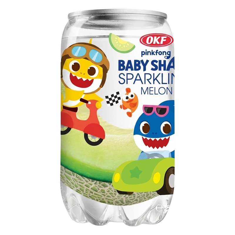 OKF Sparkling Baby Shark Melon Drink 350ml KOR