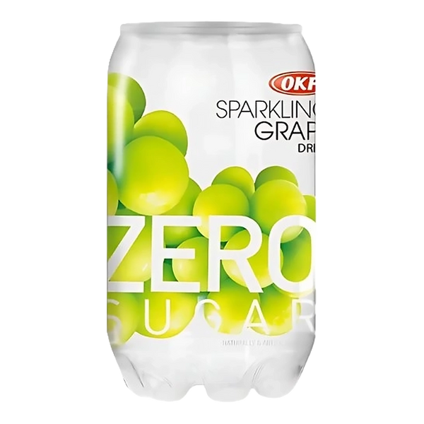 OKF Sparkling Zero Sugar Grape Drink 350ml KOR