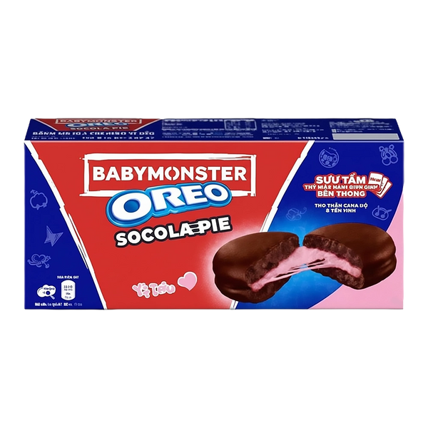 Oreo BABYMONSTER Socola Pie Strawberry 168g