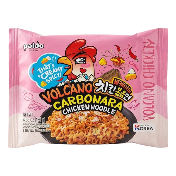 Paldo Volcano Carbonara Noodles 130g