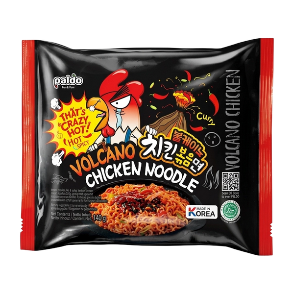 Paldo Volcano Chicken Noodles 140g