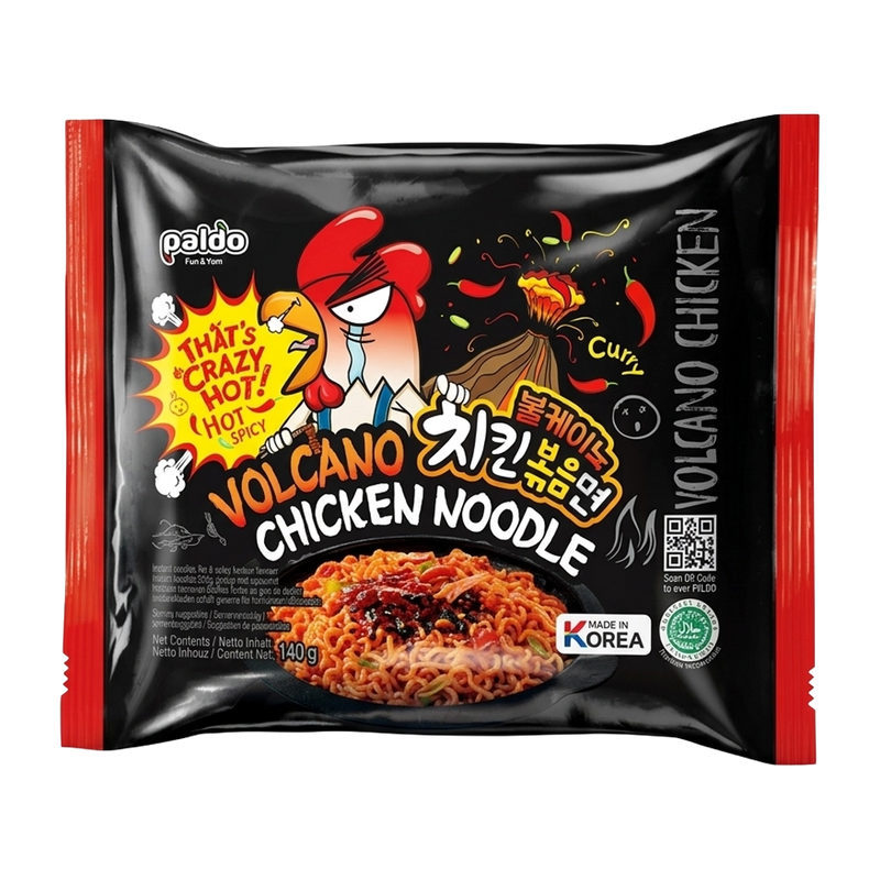 Paldo Volcano Chicken Noodles 140g