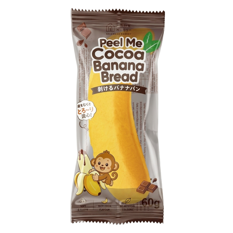 Peel Me Banana Bread Chocolate Flavour 60g
