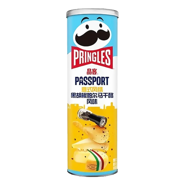 Pringles Italian Style Black Pepper & Parmesan 110g