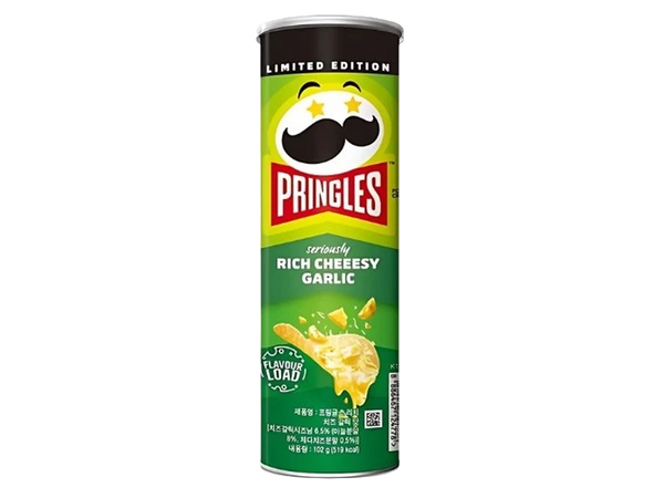 Pringles Rich Cheesy Garlic 102g