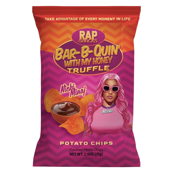 Rap Snacks Nicki Minaj Barbie-Que Honey Truffle Chips 71g USA