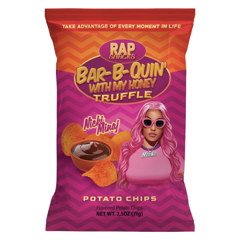 Rap Snacks Nicki Minaj Barbie-Que Honey Truffle Chips 71g USA