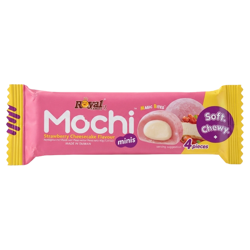 Royal Family Mochi Mini Strawberry Cheesecake 40g